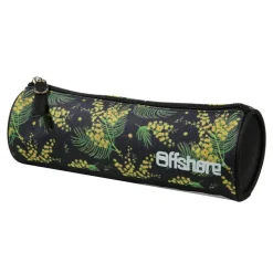 BAGTROTTER Trousse scolaire ronde Offshore Noir Mimosa