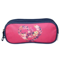 BAGTROTTER Trousse scolaire 2 compartiments Phileas Rose