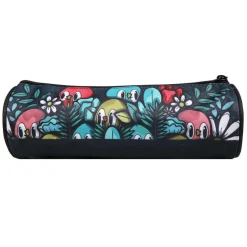 BAGTROTTER Trousse scolaire ronde Bishop Parigo Multicolore