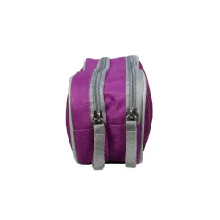 BAGTROTTER Trousse scolaire 2 compartiments Phileas Attrape Rêve Plumes Violette