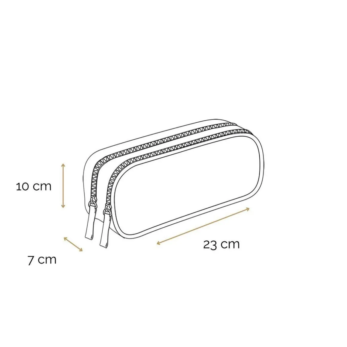 BAGTROTTER Trousse scolaire 2 compartiments Transformers Noir