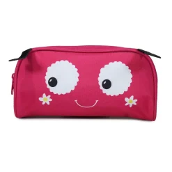 BAGTROTTER Trousse scolaire rectangulaire 3D Coccinelle Kids Rose