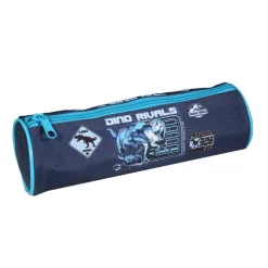 BAGTROTTER Trousse scolaire ronde Jurassic World Bleu
