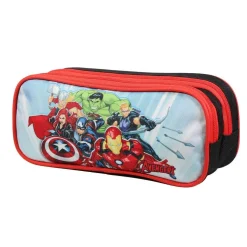 BAGTROTTER Trousse scolaire 2 compartiments Marvel Avengers Multicolore