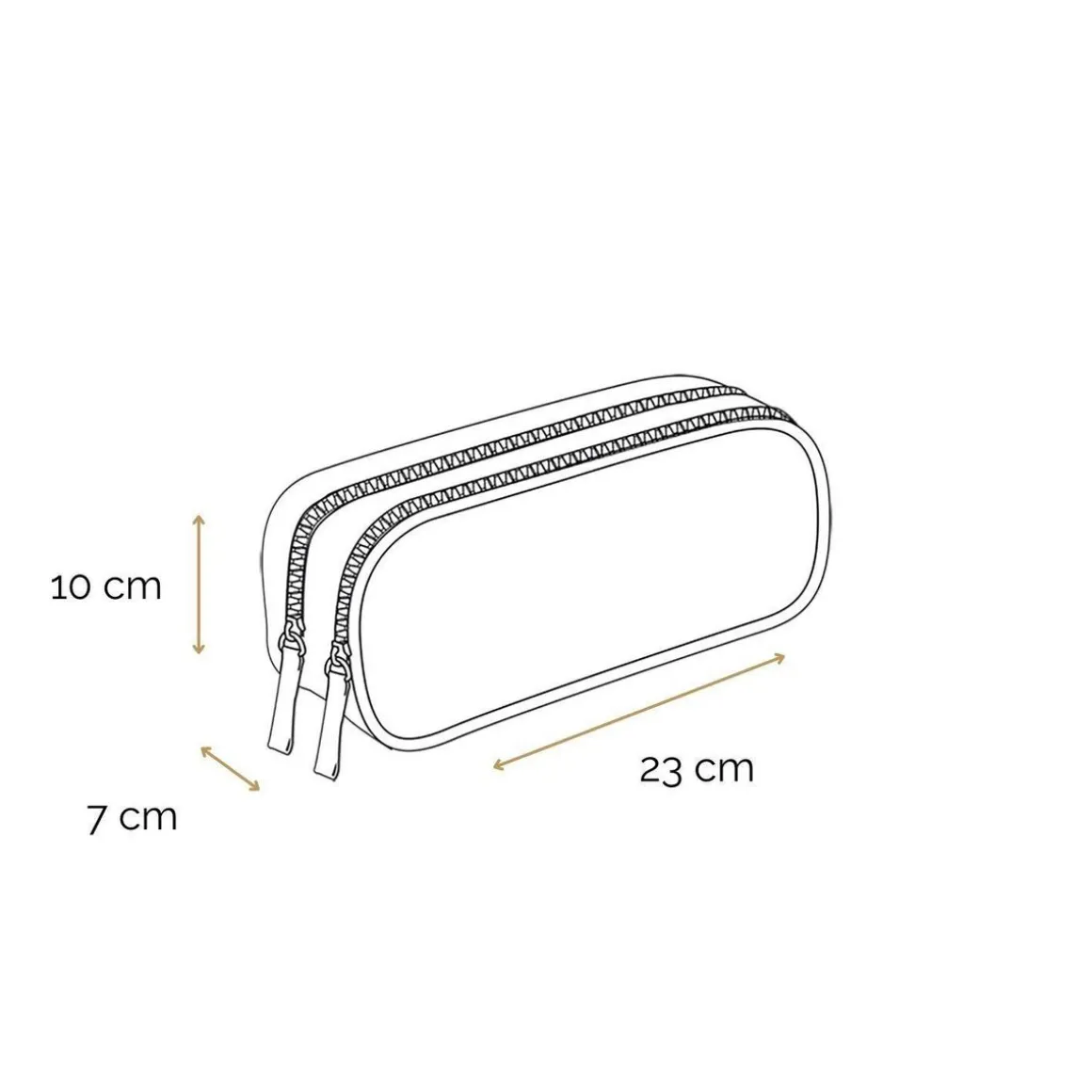 BAGTROTTER Trousse scolaire 2 compartiments Marvel Avengers Multicolore