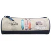 BAGTROTTER Trousse scolaire ronde Offshore Beige Van & Surf