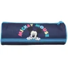 BAGTROTTER Trousse scolaire ronde Mickey Bleue Rayures