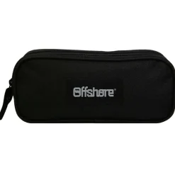 BAGTROTTER Trousse scolaire 2 compartiments Offshore Noire