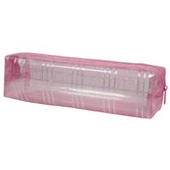 BAGTROTTER Trousse scolaire carrée No Name Rose