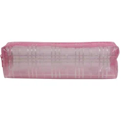 BAGTROTTER Trousse scolaire carrée No Name Rose