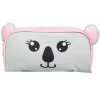BAGTROTTER Trousse scolaire rectangulaire Kids Grise Koala
