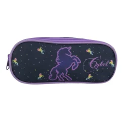 BAGTROTTER Trousse scolaire 2 compartiments Cybel Bleu