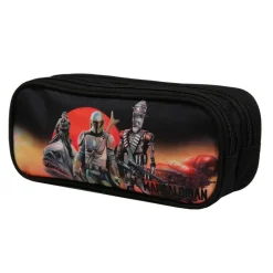 BAGTROTTER Trousse scolaire 2 compartiments Disney Star Wars / The Mandalorian Multicolore