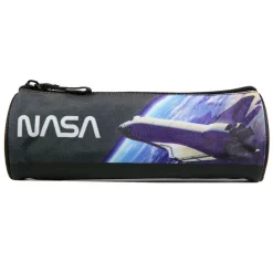 BAGTROTTER Trousse scolaire ronde Nasa Noir