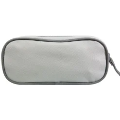 BAGTROTTER Trousse scolaire rectangulaire Offshore Grise Fleurs