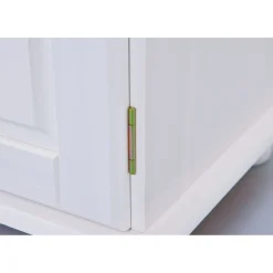 Bahut vaisselier 5 portes 3 tiroirs pin massif MARBELLA