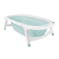Baignoire Bébé Pliable Badabulle - Ultra Compact - Pieds Antidérapants - Témoin Chaleur - 35L
