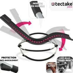 Bain de soleil avec Textilène