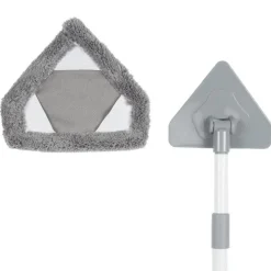 Balai de Nettoyage Mop Extensible 52-87cm Gris