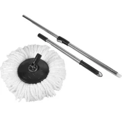 Balai Essorage & Seau Auto 12,5L Anthracite