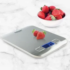 Balance de Cuisine Électronique 18cm Argent