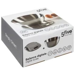 Balance de Cuisine Digitale Bol Inox 21cm Argent