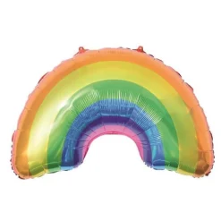 Ballon Aluminium Arc en Ciel 93cm Multicolore