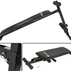 Banc de musculation pliable abdominaux et dorsaux