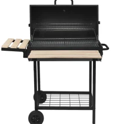 Barbecue à charbon 76x33.5cm avec chariot - smoker one xl