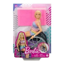 Barbie - Barbie Fauteuil Roulant Blonde - Poupée - 3 Ans Et +