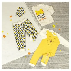 Barboteuse à Manches Longues pour Bébé Disney Gris