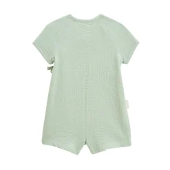 Barboteuse bébé en gaze de coton ouverture croisée Frimousse