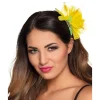 Barrette Hibiscus Jaune - Accessoire