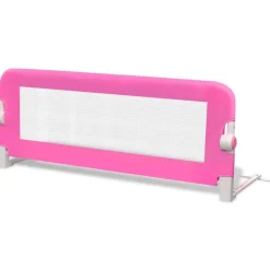 Barriere de lit pour enfants 102x42 cm Rose