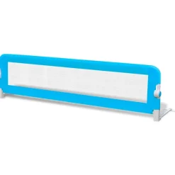 Barriere de lit pour enfants 150x42 cm Bleu