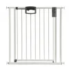 Barrière de porte à pression Easylock Plus métal 80,5 cm - 88,5 cm Blanc/Gris