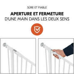 Barrière de sécurité Open N Stop 2 Blanc