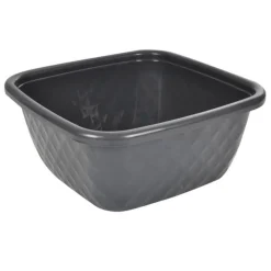 Bassine Carrée Diamant 9L Anthracite