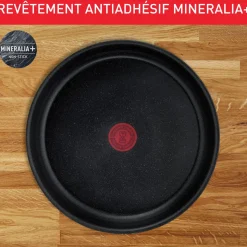 Batterie de cuisine 8 pièces tous feux dont induction DARKSTONE