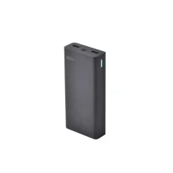 Batterie de secours 20 000 mAh Charge rapide - Noir