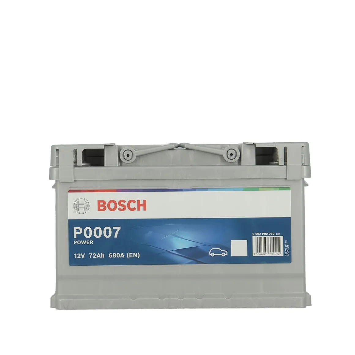 Batterie pour voiture 72Ah 680A P0007
