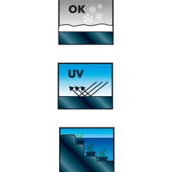 Bâche pour bassin Aqualiner 4mx3m