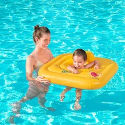 Bestway Gilet de Sécurité Gonflable Bébé 51x46 cm +3 à 6 Ans Plage et Piscine 32034