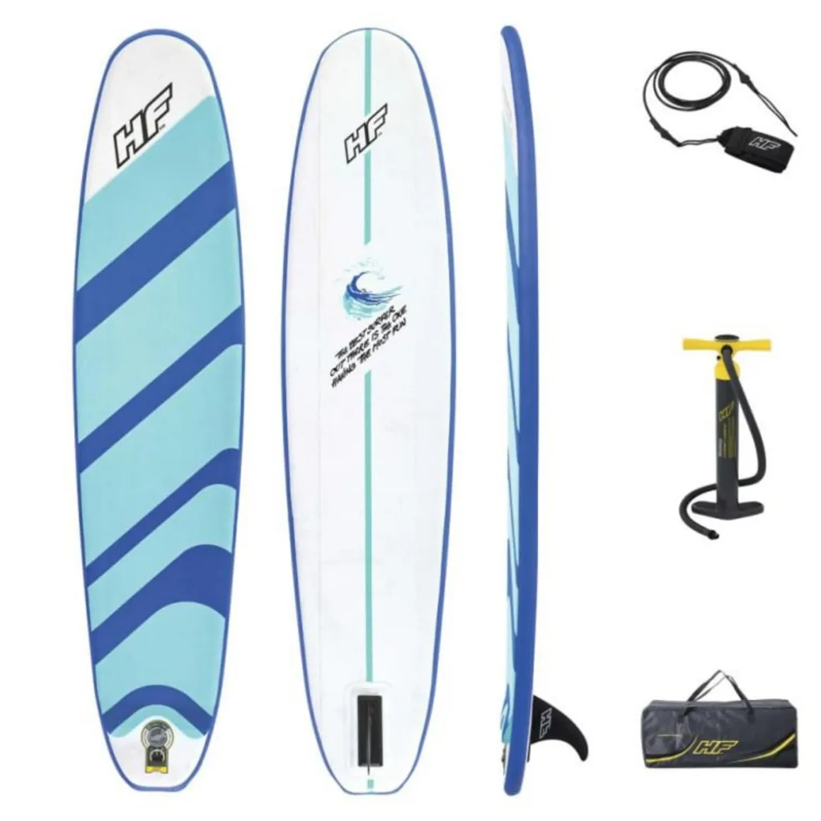 Bestway Planche de surf gonflable Hydro Force 243x57x7 cm