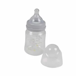 Biberon Col Large Lune 150ml Gris