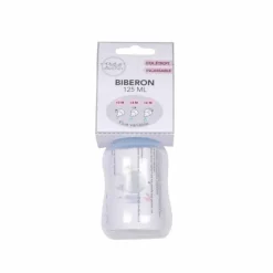 Biberon Col Étroit Narval Océan 125ml Bleu