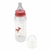 Biberon pour Bébé Faon Forêt Magique 250ml Rose