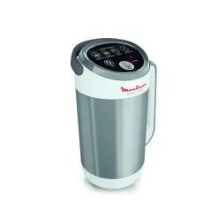 Blender chauffant soup maker LM841B10 - Argent et Blanc