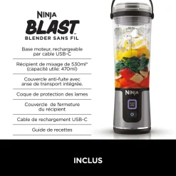 Blender sans fil BC151EUBK - Gris