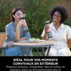 Blender sans fil BC151EUBK - Gris